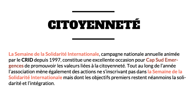 présentation semaine de la solidarité, méru, crid