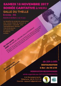 Semaine Solidarité meru 2017 - Soirée caritative
