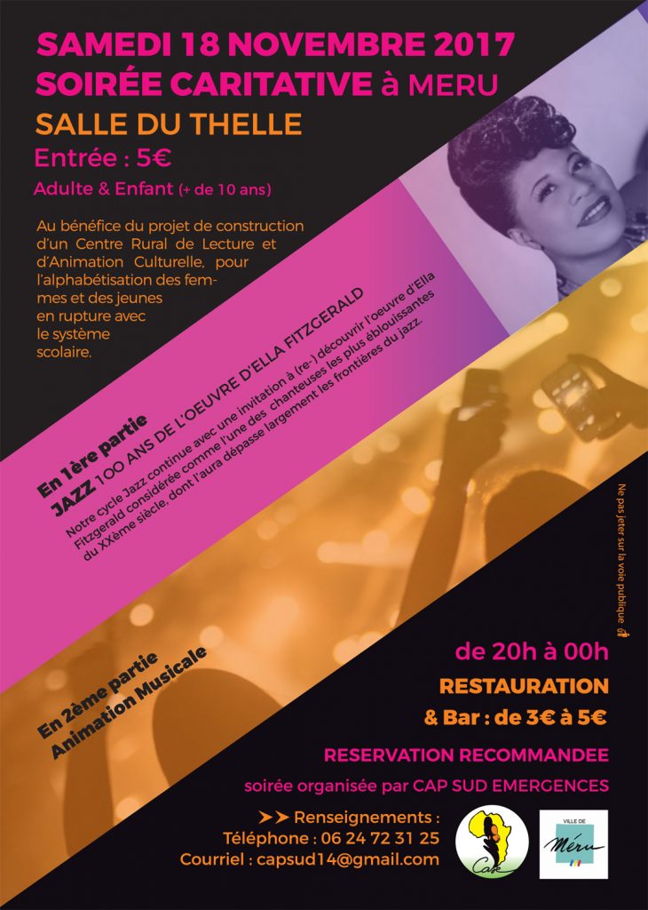 Semaine Solidarité meru 2017 - Soirée caritative